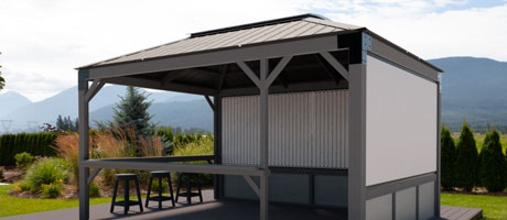 Semi-Enclosed Gazebos category